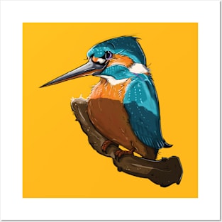 Kingfisher Posters and Art